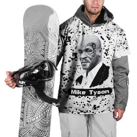 Накидка на куртку 3D с принтом Mike Tyson в Петрозаводске, 100% полиэстер |  | boxer | boxing | great boxer | mike tyson | mike tyson lettering | mike tyson print | бокс | боксер | великий боксер | майк тайсон | надпись mike tyson | принт mike tyson