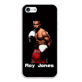 Чехол для iPhone 5/5S матовый с принтом Roy Jones в Петрозаводске, Силикон | Область печати: задняя сторона чехла, без боковых панелей | boxer | boxing | great boxer | roy jones | roy jones lettering | roy jones print | бокс | боксер | великий боксер | надпись roy jones | принт roy jones | рой джонс