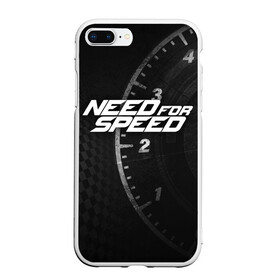 Чехол для iPhone 7Plus/8 Plus матовый с принтом NEED FOR SPEED в Петрозаводске, Силикон | Область печати: задняя сторона чехла, без боковых панелей | carbon | heat | hot pursuit | most wanted | need for speed | payback. | shift | underground 2 | unleashed | жажда скорости