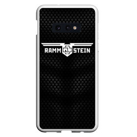 Чехол для Samsung S10E с принтом RAMMSTEIN (Z) в Петрозаводске, Силикон | Область печати: задняя сторона чехла, без боковых панелей | rammstein | till lindemann | готик метал | индастриал метал | пауль ландерс | рамштайн | рихард круспе | тилль линдеманн | хард рок