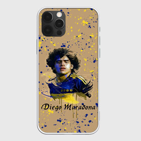 Чехол для iPhone 12 Pro Max с принтом Diego Maradona в Петрозаводске, Силикон |  | Тематика изображения на принте: cup | diego maradona | diego maradona letterin | diego maradona print | football | footballer | great footballer | number 10 | великий футболист | диего марадона | кубок | надпись диего марадона | номер 10 | принт диего марадона | футбол 