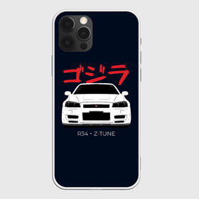 Чехол для iPhone 12 Pro Max с принтом Skyline R34 Z-Tune в Петрозаводске, Силикон |  | Тематика изображения на принте: gtr | nissan | r34 | skyline | гтр | ниссан | скайлайн