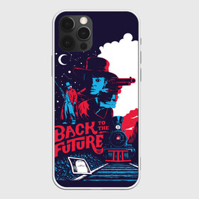 Чехол для iPhone 12 Pro Max с принтом назад в будущее в Петрозаводске, Силикон |  | Тематика изображения на принте: back to the future | bttf | марти макфлай