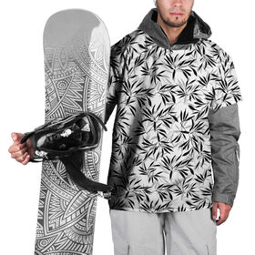 Накидка на куртку 3D с принтом Дзен в Петрозаводске, 100% полиэстер |  | abstract | flowers | texturae | абстракция | белый | стиль | текстура | цветы | черно белый | черный