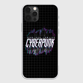 Чехол для iPhone 12 Pro Max с принтом Cyberpunk City в Петрозаводске, Силикон |  | Тематика изображения на принте: cyberpunk | high tech | low life | будущее | город | киберпанк | фантастика