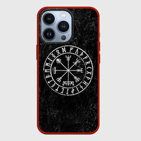 Чехол для iPhone 13 Pro с принтом Вегвизир в Петрозаводске,  |  | амулет | вегвизир | викинги | руны | символ | скандинавия | язычество