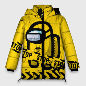 Женская зимняя куртка 3D с принтом AMONG US - BIOHAZARD в Петрозаводске, верх — 100% полиэстер; подкладка — 100% полиэстер; утеплитель — 100% полиэстер | длина ниже бедра, силуэт Оверсайз. Есть воротник-стойка, отстегивающийся капюшон и ветрозащитная планка. 

Боковые карманы с листочкой на кнопках и внутренний карман на молнии | Тематика изображения на принте: among | among us | amongus | crewmate | game | games | imposter | impostor | logo | monster | sabotage | shhh | амонг | амонг ас | амонгас | игра | игры | импостер | космос | крюмейт | лого | логотип | логотипы | монстр | саботаж | символ | сим