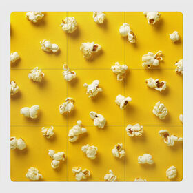 Магнитный плакат 3Х3 с принтом Попкорн в Петрозаводске, Полимерный материал с магнитным слоем | 9 деталей размером 9*9 см | popcorn | воздушная | еда | кино | кинотеатр | кукуруза | кушать | попкорн | сладкий | соленый | сырный | хрустящий