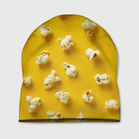 Шапка 3D с принтом Попкорн в Петрозаводске, 100% полиэстер | универсальный размер, печать по всей поверхности изделия | popcorn | воздушная | еда | кино | кинотеатр | кукуруза | кушать | попкорн | сладкий | соленый | сырный | хрустящий