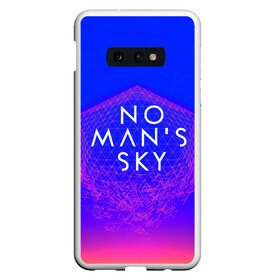 Чехол для Samsung S10E с принтом NO MANS SKY в Петрозаводске, Силикон | Область печати: задняя сторона чехла, без боковых панелей | action | hello games | next. | no man s sky | no man sky | space | выживание | космос