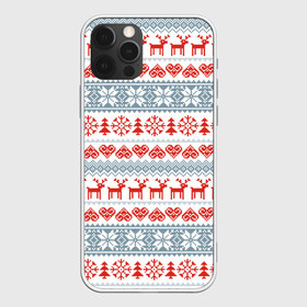 Чехол для iPhone 12 Pro Max с принтом Новогодний пиксельный узор в Петрозаводске, Силикон |  | Тематика изображения на принте: christmas | deer | hearts | new year | pattern | pixels | snowflakes | trees | елки | новый год | олени | пиксели | рождество | сердечки | снежинки | узор