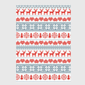 Скетчбук с принтом Новогодний пиксельный узор в Петрозаводске, 100% бумага
 | 48 листов, плотность листов — 100 г/м2, плотность картонной обложки — 250 г/м2. Листы скреплены сверху удобной пружинной спиралью | christmas | deer | hearts | new year | pattern | pixels | snowflakes | trees | елки | новый год | олени | пиксели | рождество | сердечки | снежинки | узор