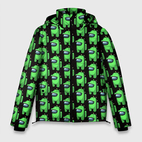 Мужская зимняя куртка 3D с принтом Among Us Crocodile в Петрозаводске, верх — 100% полиэстер; подкладка — 100% полиэстер; утеплитель — 100% полиэстер | длина ниже бедра, свободный силуэт Оверсайз. Есть воротник-стойка, отстегивающийся капюшон и ветрозащитная планка. 

Боковые карманы с листочкой на кнопках и внутренний карман на молнии. | Тематика изображения на принте: 2021 | among us | impostor | space mafia | sus.puffballs united | амонг ас | амонг единорог | импостор | инопланетяне | инопланетянин | крокодил | надпись | новогодний амонг ас | с новым годом | самозванец | среди нас