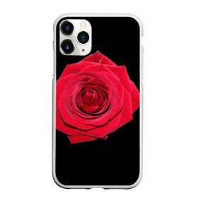 Чехол для iPhone 11 Pro Max матовый с принтом роза в Петрозаводске, Силикон |  | 