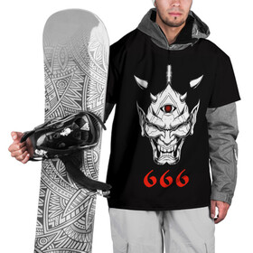 Накидка на куртку 3D с принтом 666 в Петрозаводске, 100% полиэстер |  | 666 | creep | scream | warrior | астрал | восставший из ада | демон | монстр | призрак | принт 666 | страшилки | хоррор | хоррор футболки | хэллоуин