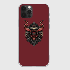 Чехол для iPhone 12 Pro Max с принтом Red Samurai в Петрозаводске, Силикон |  | cyberpank | ninja | oni | samurai | shadow | демон | киберпанк | маска самурая | нет рая для самурая | ниндзя | путь война | самурай | сёгун | тень | харакири | японский самурай