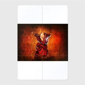 Магнитный плакат 2Х3 с принтом Ванпанчмен в Петрозаводске, Полимерный материал с магнитным слоем | 6 деталей размером 9*9 см | Тематика изображения на принте: hero | one punch man | saitama | ванпанчмен | герой | сайтама