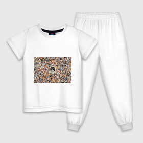 Детская пижама хлопок с принтом Котенок Персидский в Петрозаводске, 100% хлопок |  брюки и футболка прямого кроя, без карманов, на брюках мягкая резинка на поясе и по низу штанин
 | Тематика изображения на принте: 