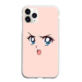 Чехол для iPhone 11 Pro матовый с принтом Angry anime girl в Петрозаводске, Силикон |  | Тематика изображения на принте: angry | anime | art | big | eyes | face | girl | kawaii | manga | style | аниме | арт | взгляд | глаза | девушка | злой | кавай | лицо | манга