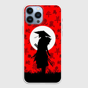 Чехол для iPhone 13 Pro Max с принтом САМУРАЙ в Петрозаводске,  |  | ninja | oni | samurai | shogun | путь воина. | самурай | самурай на коне | сёгун | токио | харакири | чёрный самурай | японский самурай