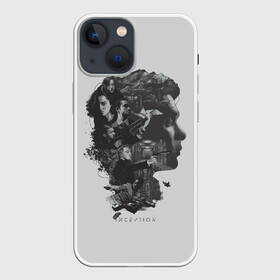 Чехол для iPhone 13 mini с принтом Inception в Петрозаводске,  |  | film | inception | nolan | гордон левитт | дикаприо | начало | нолан | пейдж | фильм | фильмы | харди