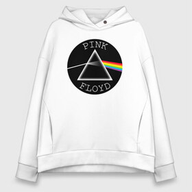 Женское худи Oversize хлопок с принтом Pink Floyd в Петрозаводске, френч-терри — 70% хлопок, 30% полиэстер. Мягкий теплый начес внутри —100% хлопок | боковые карманы, эластичные манжеты и нижняя кромка, капюшон на магнитной кнопке | dark side of the moon | floyd | music | pink | pink floid | pink floyd | rock | rocker | rocknroll | the wall | музыка | пинк | пинк флоид | пинк флойд | рок | рок н ролл | рокер | флойд