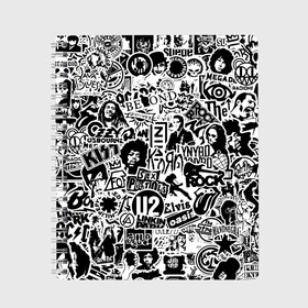 Тетрадь с принтом Rock Band Logos в Петрозаводске, 100% бумага | 48 листов, плотность листов — 60 г/м2, плотность картонной обложки — 250 г/м2. Листы скреплены сбоку удобной пружинной спиралью. Уголки страниц и обложки скругленные. Цвет линий — светло-серый
 | Тематика изображения на принте: ac dc | linkin park | music | queen | radiohead | rock | rock band logos | линкин парк | музыка | ретро | рок группа | элвис