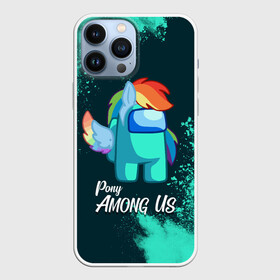 Чехол для iPhone 13 Pro Max с принтом AMONG US   ПОНИ в Петрозаводске,  |  | among | among us | amongus | crewmate | game | games | imposter | impostor | logo | monster | pony | sabotage | shhh | unicorn | амонг | амонг ас | амонгас | единорог | игра | игры | импостер | космос | крюмейт | лого | логотип | логотипы | мон