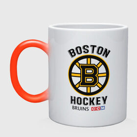 Кружка хамелеон с принтом BOSTON BRUINS NHL в Петрозаводске, керамика | меняет цвет при нагревании, емкость 330 мл | black | boston | bruins | hockey | ice | logo | nhl | sport | usa | бостон | брюинз | кубок | логотип | нхл | спорт | стэнли | хоккей