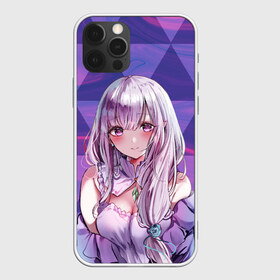 Чехол для iPhone 12 Pro Max с принтом Эмилия в Петрозаводске, Силикон |  | anime | emilia | re zero | re: zero kara hajimeru isekai seikatsu | re: жизнь с нуля в альтернативном мире | ре зеро | эмилия