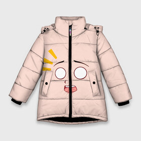 Зимняя куртка для девочек 3D с принтом Scared anime face в Петрозаводске, ткань верха — 100% полиэстер; подклад — 100% полиэстер, утеплитель — 100% полиэстер. | длина ниже бедра, удлиненная спинка, воротник стойка и отстегивающийся капюшон. Есть боковые карманы с листочкой на кнопках, утяжки по низу изделия и внутренний карман на молнии. 

Предусмотрены светоотражающий принт на спинке, радужный светоотражающий элемент на пуллере молнии и на резинке для утяжки. | angry | anime | art | big | eyes | face | girl | kawaii | manga | scared | style | аниме | арт | глаза | девушка | испуганная | кавай | лицо | манга