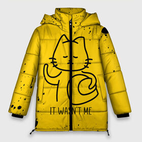 Женская зимняя куртка 3D с принтом AMONG US - КОТИК в Петрозаводске, верх — 100% полиэстер; подкладка — 100% полиэстер; утеплитель — 100% полиэстер | длина ниже бедра, силуэт Оверсайз. Есть воротник-стойка, отстегивающийся капюшон и ветрозащитная планка. 

Боковые карманы с листочкой на кнопках и внутренний карман на молнии | among | among us | amongus | crewmate | game | games | imposter | impostor | logo | monster | sabotage | shhh | амонг | амонг ас | амонгас | игра | игры | импостер | космос | крюмейт | лого | логотип | логотипы | монстр | саботаж | символ | сим