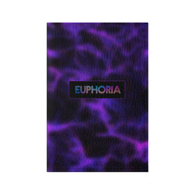 Обложка для паспорта матовая кожа с принтом сериал Euphoria в Петрозаводске, натуральная матовая кожа | размер 19,3 х 13,7 см; прозрачные пластиковые крепления | zendaya | зендея | ру беннетт | сериал euphoria | эйфория