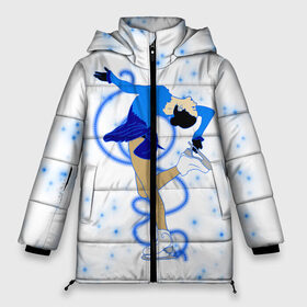 Женская зимняя куртка 3D с принтом Фигурное катание в Петрозаводске, верх — 100% полиэстер; подкладка — 100% полиэстер; утеплитель — 100% полиэстер | длина ниже бедра, силуэт Оверсайз. Есть воротник-стойка, отстегивающийся капюшон и ветрозащитная планка. 

Боковые карманы с листочкой на кнопках и внутренний карман на молнии | dance | figure skating | girl | ice | rink | skate | sport | winter | девочка | девушка | зима | зимний вид спорта | каток | коньки | лед | подарок | профессии | снег | спорт | спортивный | спортсменка | сюрприз | танец | танцующий