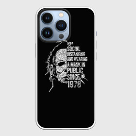 Чехол для iPhone 13 Pro с принтом Michael Myers в Петрозаводске,  |  | 666 | alien | astral | demon | ghost | halloween | hellraiser | horror | michael | monster | myers | астрал | восставший из ада | демон | майерс | майкл | монстр | призрак | ужасы | хоррор