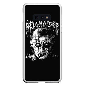 Чехол для Samsung S10E с принтом Hellraiser в Петрозаводске, Силикон | Область печати: задняя сторона чехла, без боковых панелей | Тематика изображения на принте: 666 | alien | astral | demon | ghost | halloween | hellraiser | horror | metall | monster | pinhead | астрал | восставший из ада | демон | метал | металл | монстр | пинхед | пинхэд | призрак | ужасы | хоррор | шкатулка