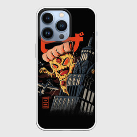 Чехол для iPhone 13 Pro с принтом Pizza Kong в Петрозаводске,  |  | 666 | alien | astral | demon | fast | food | ghost | halloween | horror | kong | monster | pizza | астрал | восставший из ада | демон | монстр | пицца | призрак | ужасы | фастфуд | хоррор