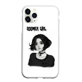 Чехол для iPhone 11 Pro матовый с принтом Doomer Girl в Петрозаводске, Силикон |  | 20 | 2020 | 2021 | 21 | 2k20 | 2к20 | doomer | girl | girls | mem | meme | memes | wafe | бумер | бумеры | волна | девушка | девушки | думер | думеры | зумер | зумеры | мем | мемы