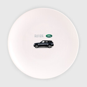 Тарелка с принтом Land Rover в Петрозаводске, фарфор | диаметр - 210 мм
диаметр для нанесения принта - 120 мм | america | avto | cadillac | car | v8 | машина | скорость