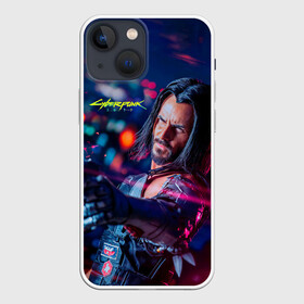 Чехол для iPhone 13 mini с принтом Cyberpunk 2077 в Петрозаводске,  |  | 2077 | cyberpunk | cyberpunk 2077 | game | игры | киану ривз | киберпанк | самурай