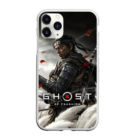 Чехол для iPhone 11 Pro Max матовый с принтом Ghost of Tsushima в Петрозаводске, Силикон |  | Тематика изображения на принте: ghost of tsushima | samurai | игры | призрак цусимы | самурай | япония