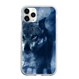 Чехол для iPhone 11 Pro матовый с принтом Красивый волк в Петрозаводске, Силикон |  | wolf | ауф | волк | волчонок | зима | синеглазый волк
