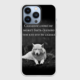 Чехол для iPhone 13 Pro с принтом ЦИТАТА ВОЛКА в Петрозаводске,  |  | doomer | meme | pepe. | zoomer | а.у.ф. | ауф | бумер | все на бунд | думер | зумер | мемы | пепе | цитаты волка | ъуъ