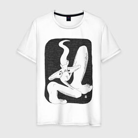 Мужская футболка хлопок с принтом похоть в Петрозаводске, 100% хлопок | прямой крой, круглый вырез горловины, длина до линии бедер, слегка спущенное плечо. | 