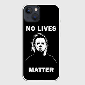 Чехол для iPhone 13 с принтом MICHAEL MYERS в Петрозаводске,  |  | 666 | bloody | creep | death | evil dead | film | halloween | lives | matter | michael myers | кровь | майкл майерс | ужас | хоррор | хэллоуин