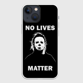 Чехол для iPhone 13 mini с принтом MICHAEL MYERS в Петрозаводске,  |  | 666 | bloody | creep | death | evil dead | film | halloween | lives | matter | michael myers | кровь | майкл майерс | ужас | хоррор | хэллоуин