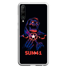 Чехол для Honor P30 с принтом Sum 41 в Петрозаводске, Силикон | Область печати: задняя сторона чехла, без боковых панелей | metall | music | punk | rock | sum 41 | альтернатива | метал | музло | музыка | панк | рок | сам 41