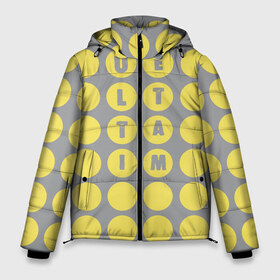Мужская зимняя куртка 3D с принтом ULTIMATE в Петрозаводске, верх — 100% полиэстер; подкладка — 100% полиэстер; утеплитель — 100% полиэстер | длина ниже бедра, свободный силуэт Оверсайз. Есть воротник-стойка, отстегивающийся капюшон и ветрозащитная планка. 

Боковые карманы с листочкой на кнопках и внутренний карман на молнии. | горошек | паттерн | трендовый цвет | цвет 2021 года