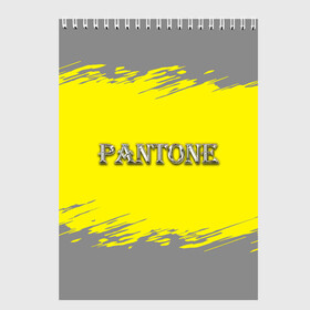 Скетчбук с принтом Grey and Illuminating Yellow в Петрозаводске, 100% бумага
 | 48 листов, плотность листов — 100 г/м2, плотность картонной обложки — 250 г/м2. Листы скреплены сверху удобной пружинной спиралью | 2021 | antone | design | grey | illuminating | pantone | silver | ultimate grey | yellow | безупречный серый | дизайн | дизайнерский | логотип | надпись | освещающий | серебряный | текстура | тренд года | трендовые цвета | цвет | цвет 2021 г