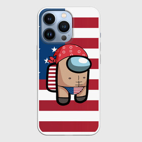 Чехол для iPhone 13 Pro с принтом Among Us American Boy (Z) в Петрозаводске,  |  | american | american boy | among us | among us 2 | amongus | impostor | innersloth | medbay | sus | usa | аманг ас | амонгас | амонгус | импостор | предатель | самозванец | среди нас